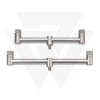 Kép 2/2 - Anaconda Gunmetal 2 Rod Buzzer Bar Profi Aluminium Kereszttartó / 16Mm / 20Cm