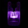 Kép 5/7 - ATTs Crystal Illuminated Wheel Bite Alarms Elektromos Kapásjelző - Purple (Violett)