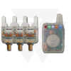 Kép 1/13 - ATTs / ATTx Crystal Alarms Elektromos 3+1 Kapásjelző Szett