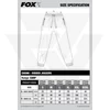 Kép 2/2 - FOX Fox Chunk Ribbed Khaki Joggers Melegítőnadrág L