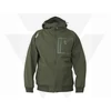Kép 2/9 - FOX Collection Green & Silver Shell Hoodie Softshell Kabát