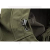 Kép 4/9 - FOX Collection Green & Silver Shell Hoodie Softshell Kabát