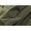 Kép 6/9 - FOX Collection Green & Silver Shell Hoodie Softshell Kabát