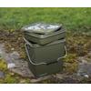 Kép 3/5 - Trakker 13 Litre Olive Square Container vödör