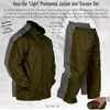 Kép 3/5 - Vass-Tex ‘Light’ Packaway Green Jacket & Trouser Set Esőruha Szett