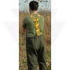 Kép 3/7 - Vass-Tex Team 175 ‘Khaki Edition’ Lightweight Breathable Waterproofs Bib & Brace Esőnadrág