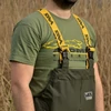 Kép 4/7 - Vass-Tex Team 175 ‘Khaki Edition’ Lightweight Breathable Waterproofs Bib & Brace Esőnadrág