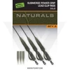 Kép 1/4 - Fox Ólommentes Előkötött Leader Naturals Sub Power Grip Lead Clip (3db)