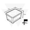 Kép 3/5 - Nash Tárolódoboz Bank Life Stacker Storage Boksz