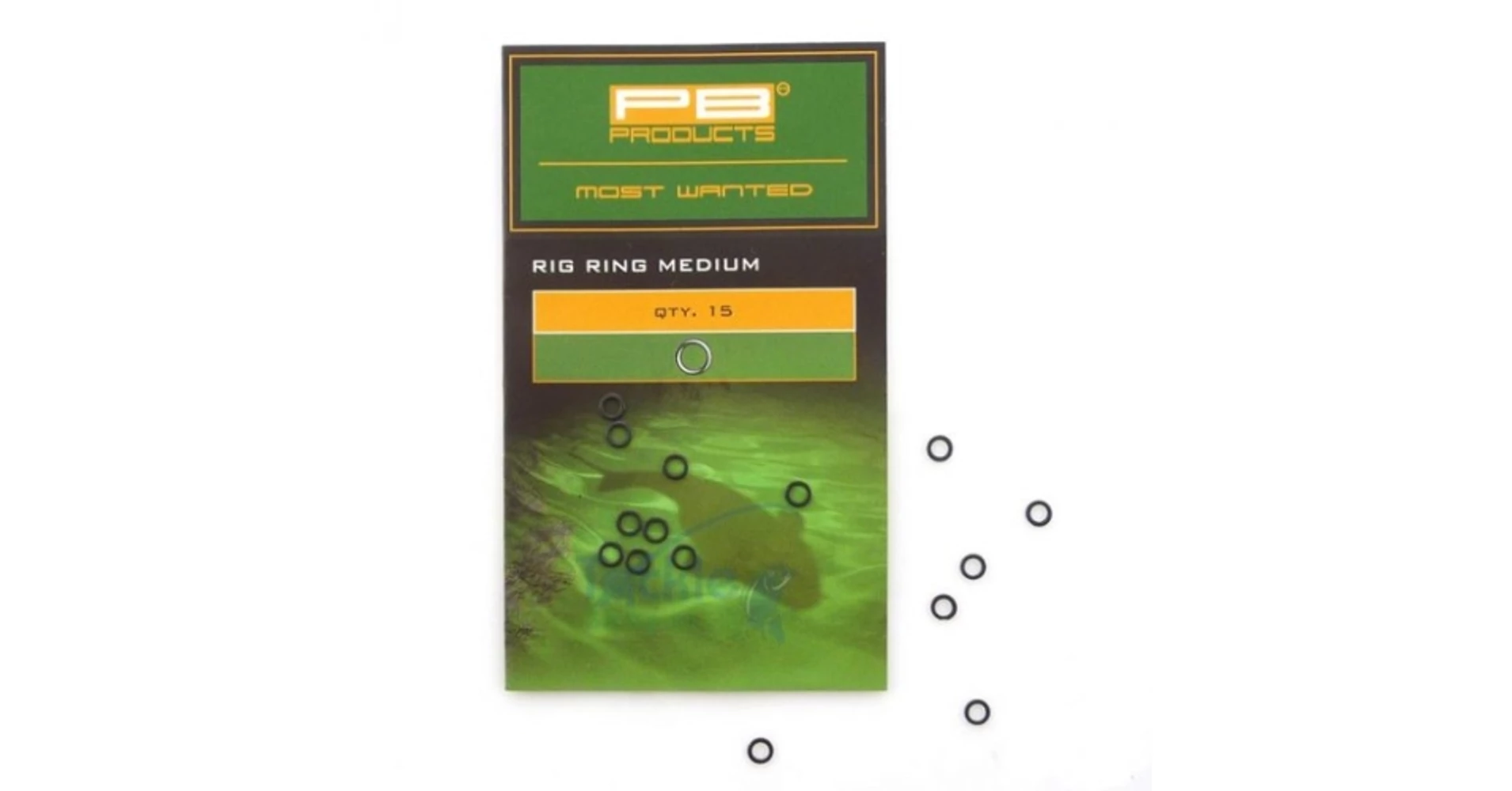 Pb Products Rig Rings Medium Acélkarika (3,7Mm)