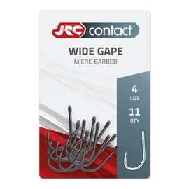 JRC Horog Wide Gape Carp Hooks (11db, Micro Barbed)
