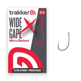 Trakker Horog Szakállas Hook Wide Gape XS Hooks Size 4