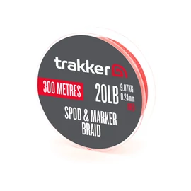 Trakker Red Spod És Marker Zsinór Spod Marker Braid (30Lb, 13,6kg, 0,28mm, 300m)