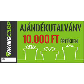 VikingCarp ajándékutalvány 10.000 Ft értékben