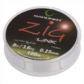 Gardner Zig Link előkezsinór - 8lb (3,6kg) 0,25mm 100m