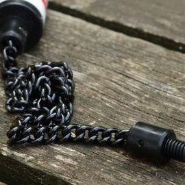 Solar Tackle Black Stainless Chain 9inch Fekete Rozsdamentes Swinger Lánc