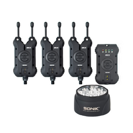 Sonik Elektromos Kapásjelző Szett SKX Alarm & Receiver Set 2+1 (+ sátorlámpa)