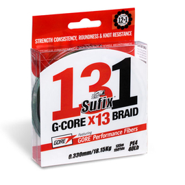 Sufix 131G Core Braided 12+1 Szálas Fonott Zsinór (150m) - 0,235mm