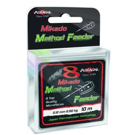 Mikado Method Feeder Braid Fonott Előkezsinór (10m) - 0,10mm