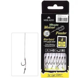 Mikado Method Feeder Xtra Strong Csalitüskés Előkötött Horog - 10