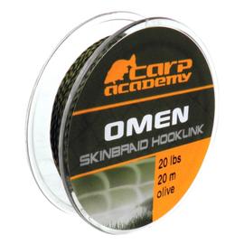 Carp Academy Omen Skinbraid Olive Bevonatos Előkezsinór