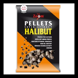 Carp Zoom Feeding Black Halibut Pellet Furat Nélkül (2mm)