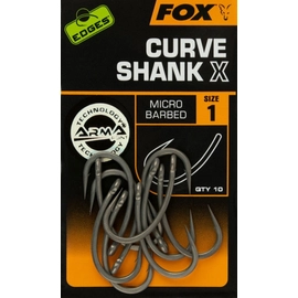 FOX Erősített Horog Edges Armapoint Curve Shank X