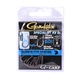 Gamakatsu G-Carp Spec RX Hooks Barbless Grey Szakáll Nélküli Horog - 6