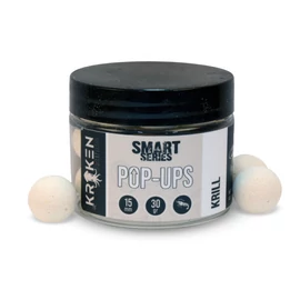 The Kraken Baits Smart Series Krill Fluo White Pop Ups