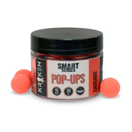 The Kraken Baits Smart Series Sausage Fluo Red Pop Ups