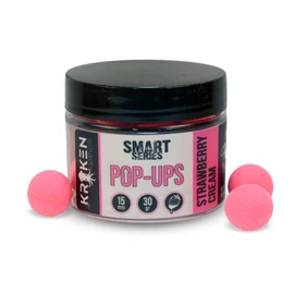 The Kraken Baits Smart Series Strawberry Cream Fluo Pink Pop Ups