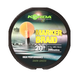 Korda Marker Braid Fonott Zsinór (20lb/0,16mm/300m)