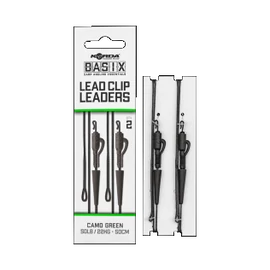 Korda Basix Lead Clip Leader QC Előkötött Leadcore