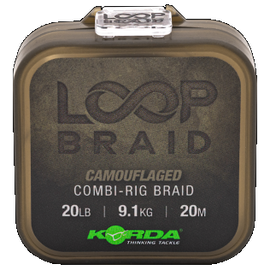 Korda Fonott Előkezsinór Loop Braid (20lb)