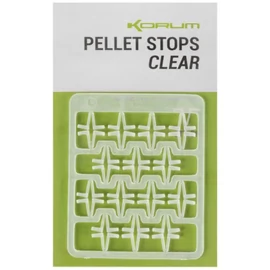 Korum Pellet Stopper Pellet Stops (Clear)