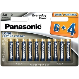 Panasonic Everyday Power AA Ceruza 1,5V Szupertartós Elem (6+4db)