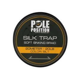 Pole Position Silk Trap Sinking Braid 20Lb Silt Fonott Előkezsinór (20m)