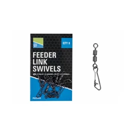 Preston Forgó Double Feeder Link Swivels