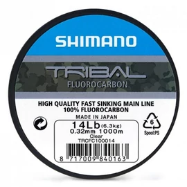 Shimano Bojlis Zsinór Tribal Carp Fluorocarbon (1000m) - 0,35mm