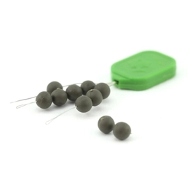 Thinking Anglers 5mm Round Beads Green Gumiütköző