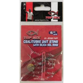 Top Mix Csalitüske Szilikon Hajszál Előkén, 15mm