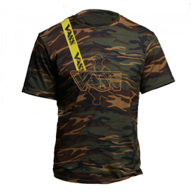 Vass-Tex Embroidered Camouflage T-Shirt With Yellow Strap Póló (Hímzett Logóval)