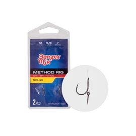 Benzár Method Előkötött Horog Csalitüskével (10mm)