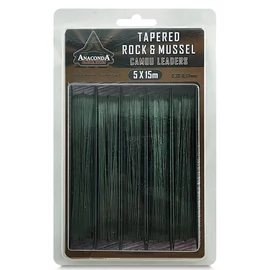 Anaconda Előtétzsinór Tapered Rock&Mussel (15m, 5db)