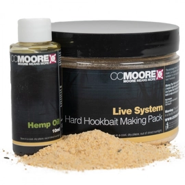 CC Moore Horogcsali Szett Live System Hard Hookbait Making Pack (250g+10ml)