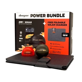 DEEPER Halradar Chirp 3 Winter Power Bundle (Ajándék Napelemes Töltővel)