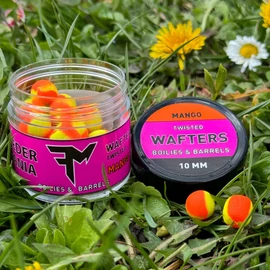 Feedermánia Wafters Twisted Boilies & Barrels Mangó