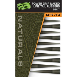 Fox Edges Gumiharang Naturals Power Grip Naked Line Tail Rubbers (10db) - 7