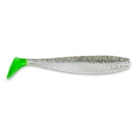 Iron Claw Gumihal Just Shad - Salt n Pepper Chartreuse UV