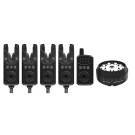 Sonik Elektromos Kapásjelző Szett Sks2 Bite Alarms - 4+1 Bivvy Lamp
